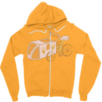 Dickie Dee Ice Cream Bike Humor Zipper Hoodie | Artistshot