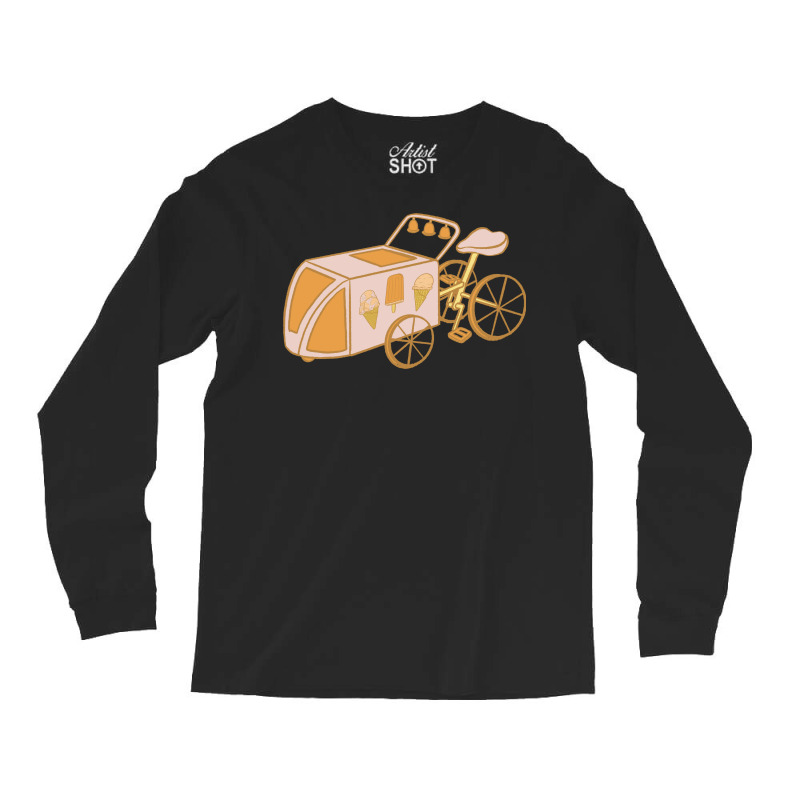 Dickie Dee Ice Cream Bike Humor Long Sleeve Shirts by shabnajianxiq | Artistshot