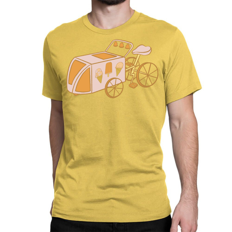 Dickie Dee Ice Cream Bike Humor Classic T-shirt by shabnajianxiq | Artistshot