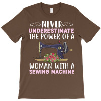 Never Underestimate The Power Of A Women With A Se T-shirt | Artistshot