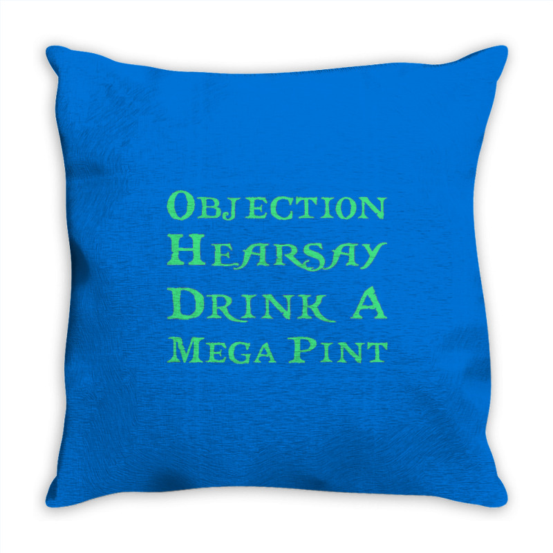 Objection Hearsay Boy Throw Pillow | Artistshot