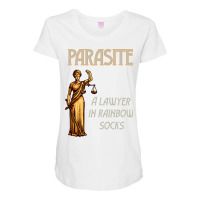 Parasite Quote Maternity Scoop Neck T-shirt | Artistshot