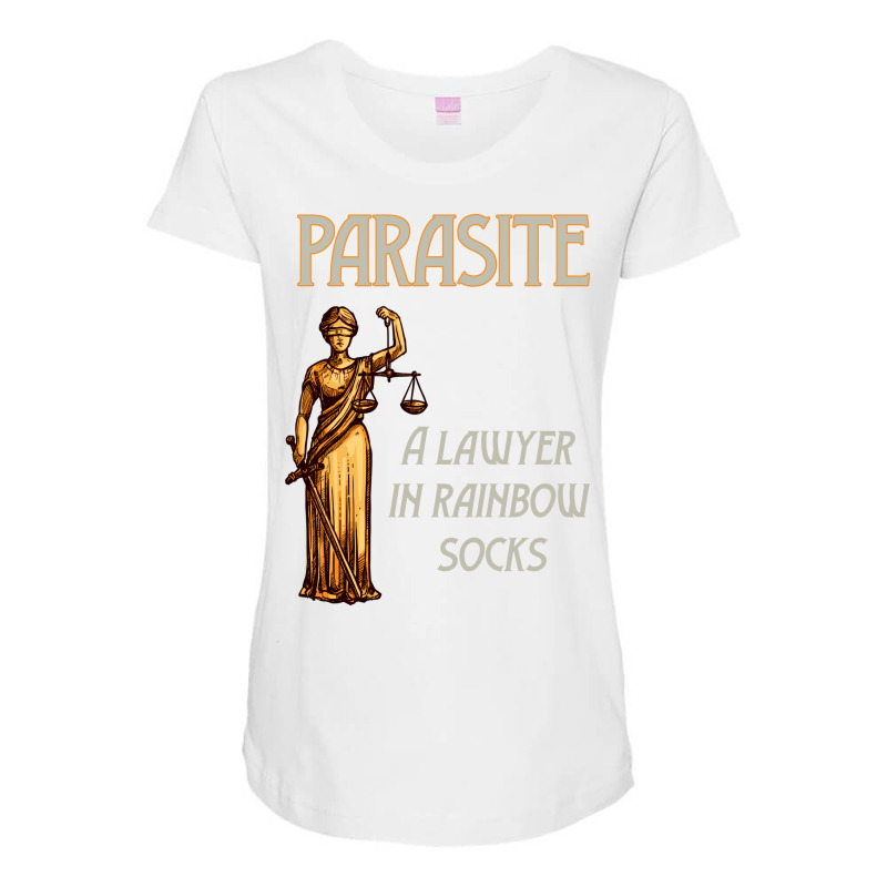 Parasite Quote Maternity Scoop Neck T-shirt by nurayafemelaf | Artistshot