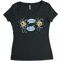 Electrons   Geek7 Women's Triblend Scoop T-shirt | Artistshot