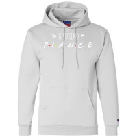 Boyfriend No Fiance Yes Blue Champion Hoodie | Artistshot