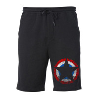 Patriot   Distressed Star Fleece Short | Artistshot