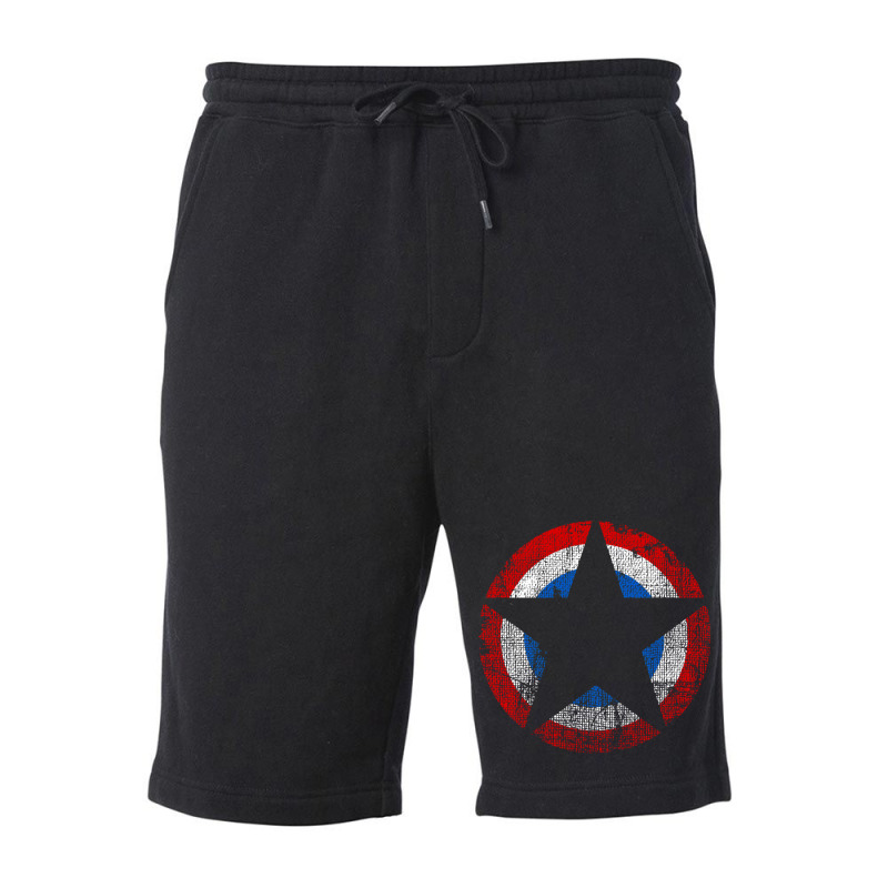 Patriot   Distressed Star Fleece Short | Artistshot