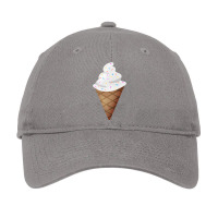 Vanilla Ice Cream With Sprinkles Love Adjustable Cap | Artistshot