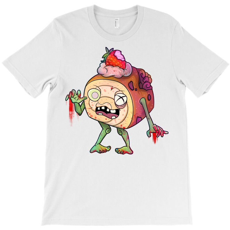 Strawberry Ice Cream Dessert Zombie Quote T-Shirt by shabnajianxiq | Artistshot