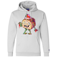 Strawberry Ice Cream Dessert Zombie Quote Champion Hoodie | Artistshot