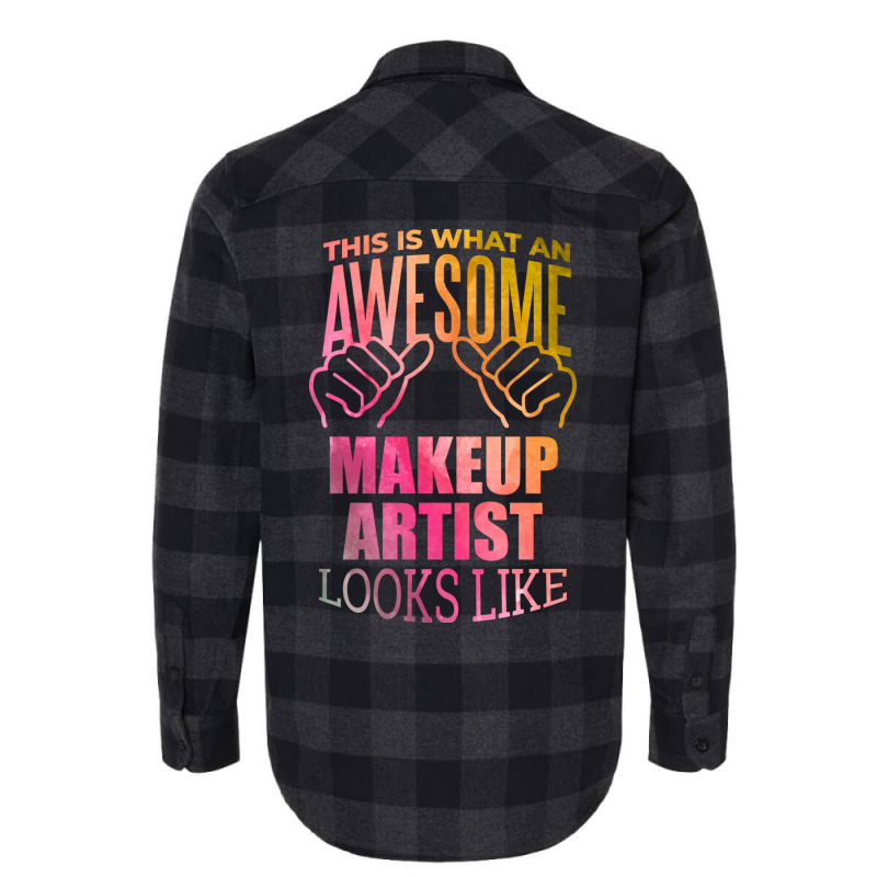 Makeup Artist Travel Flannel Shirt | Artistshot