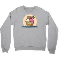 Ice Cream Scoop Nostalgia Crewneck Sweatshirt | Artistshot