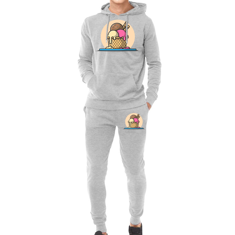 Ice Cream Scoop Nostalgia Hoodie & Jogger set by amorajankuk | Artistshot