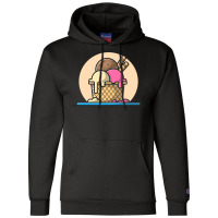 Ice Cream Scoop Nostalgia Champion Hoodie | Artistshot