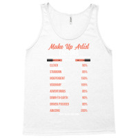 Make Up Artist Factors Daily Value Make Green Tank Top | Artistshot