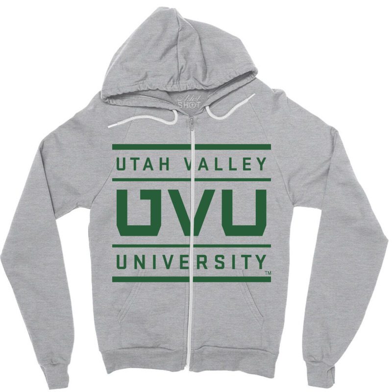 Uvu Institutional Square Mark 2016 Zipper Hoodie | Artistshot