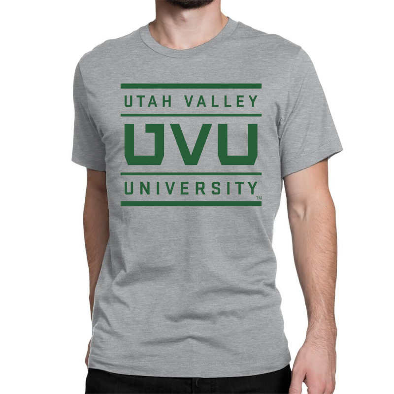 Uvu Institutional Square Mark 2016 Classic T-shirt | Artistshot