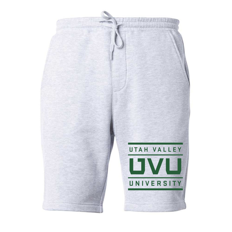 Uvu Institutional Square Mark 2016 Fleece Short | Artistshot