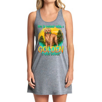 Life Is Better With A Golden Retriever Tank Dress | Artistshot