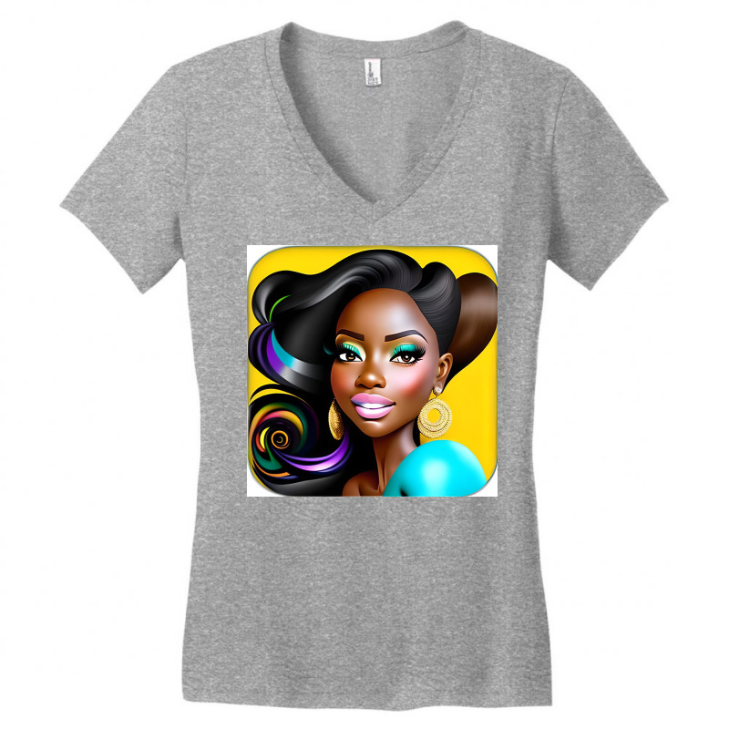 Cutie Pie 1 Women's V-Neck T-Shirt by BMSC | Artistshot