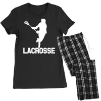 Lacrosse Players Throw Cue Ball Lax Crossstick (15 Women's Pajamas Set | Artistshot