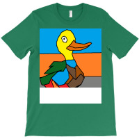 Duck Doing Cute Things Hippie T-shirt | Artistshot