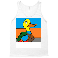 Duck Doing Cute Things Hippie Tank Top | Artistshot