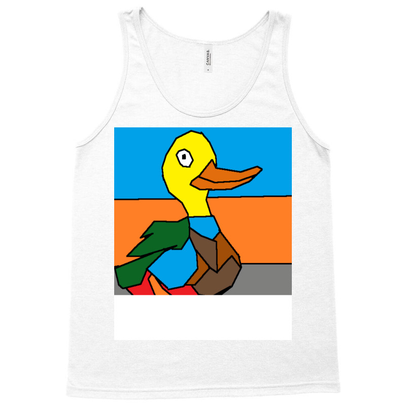 Duck Doing Cute Things Hippie Tank Top | Artistshot