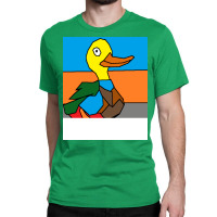 Duck Doing Cute Things Hippie Classic T-shirt | Artistshot