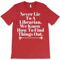 Librarian Find Things Out Fun Retro T-shirt | Artistshot