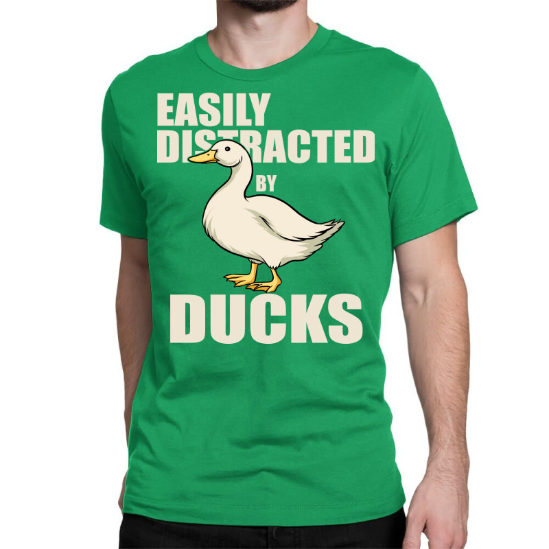 Easily Distracted By Ducks Boy Love Classic T-shirt by anteneteubeld | Artistshot