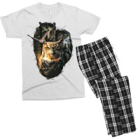 Forest Owl Master Wizzard Magician Funny Men's T-shirt Pajama Set | Artistshot