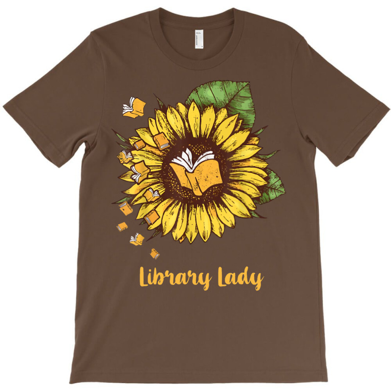 Library Lady Sunflower Library Lady T-Shirt by poholdelanic | Artistshot