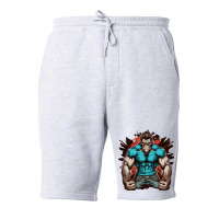 Monkey Master Angry Fleece Short | Artistshot