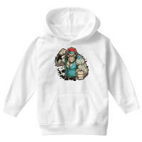 Monkey Master Angry Youth Hoodie | Artistshot