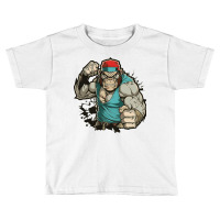 Monkey Master Angry Toddler T-shirt | Artistshot