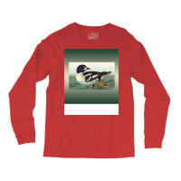 Common Goldeneye Duck Birder Antique Look Birding Long Sleeve Shirts | Artistshot