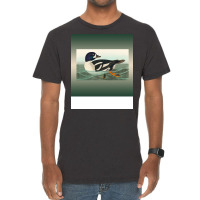 Common Goldeneye Duck Birder Antique Look Birding Vintage T-shirt | Artistshot