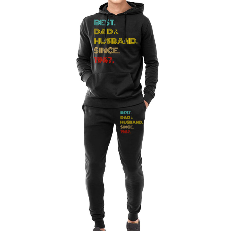 Best Dad Husband Since 1967 Fathers Day Gifts Hoodie & Jogger set by abataymunaevj | Artistshot