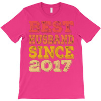 Best Husband Since 2017 Retro T-shirt | Artistshot