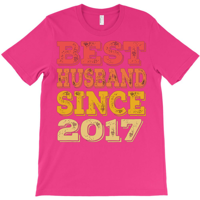 Best Husband Since 2017 Retro T-shirt | Artistshot