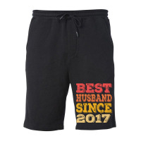 Best Husband Since 2017 Retro Fleece Short | Artistshot