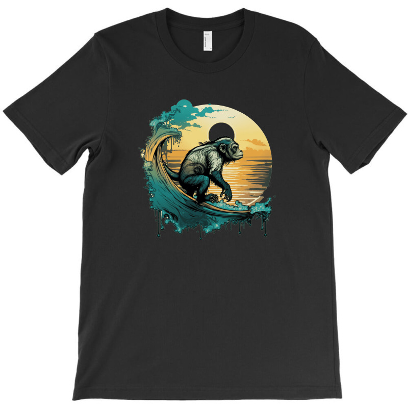 Monkey Ocean Sea T-Shirt by ZoritaStrong290 | Artistshot