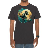 Monkey Ocean Sea Vintage T-shirt | Artistshot