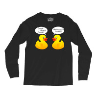 Rubber Ducks Talking Girl Long Sleeve Shirts | Artistshot