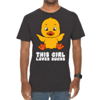 Funny Duck Graphic Hippie Gift Vintage T-shirt | Artistshot