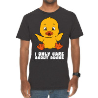 Funny Duck Graphic Travel Vintage T-shirt | Artistshot