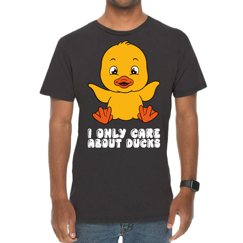 Funny Duck Graphic Travel Vintage T-shirt | Artistshot