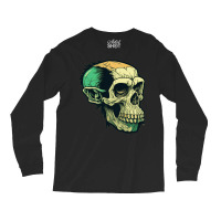 Monkey Skull Long Sleeve Shirts | Artistshot