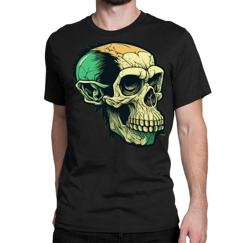 Monkey Skull Classic T-shirt by ZoritaStrong290 | Artistshot